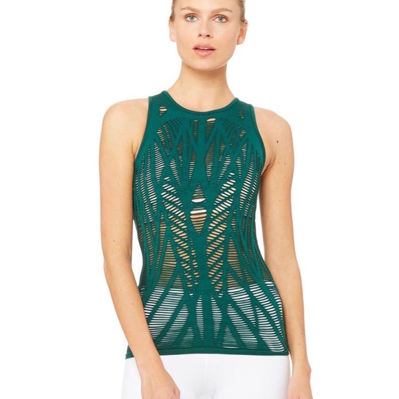 ALO Yoga Tops - Alo yoga vixen fitted muscle tank